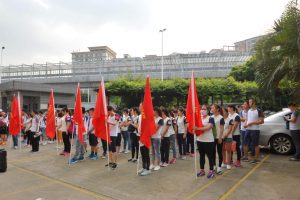 拓普聯(lián)科公司舉行“百里之程，始于足下”員工徒步活動(dòng)